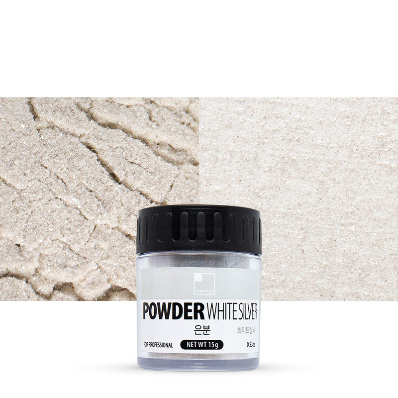 Image of Pigment Shinhan Professional Metallic White Silver 15gr 26202221204 8803332834228