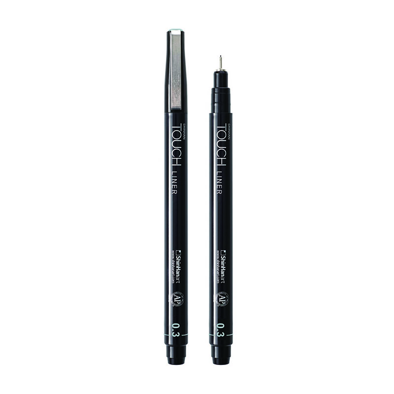 Image of Fineliner Touch Liner 0.3mm  Cool grey (12F) 4111203 8809326420330