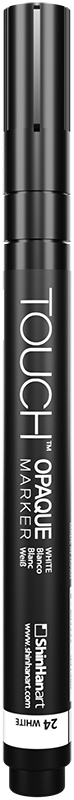 Image of TOUCH OPAQUE Marker - Fine  white 0,8-1,3mm 86100032012 8803332041466