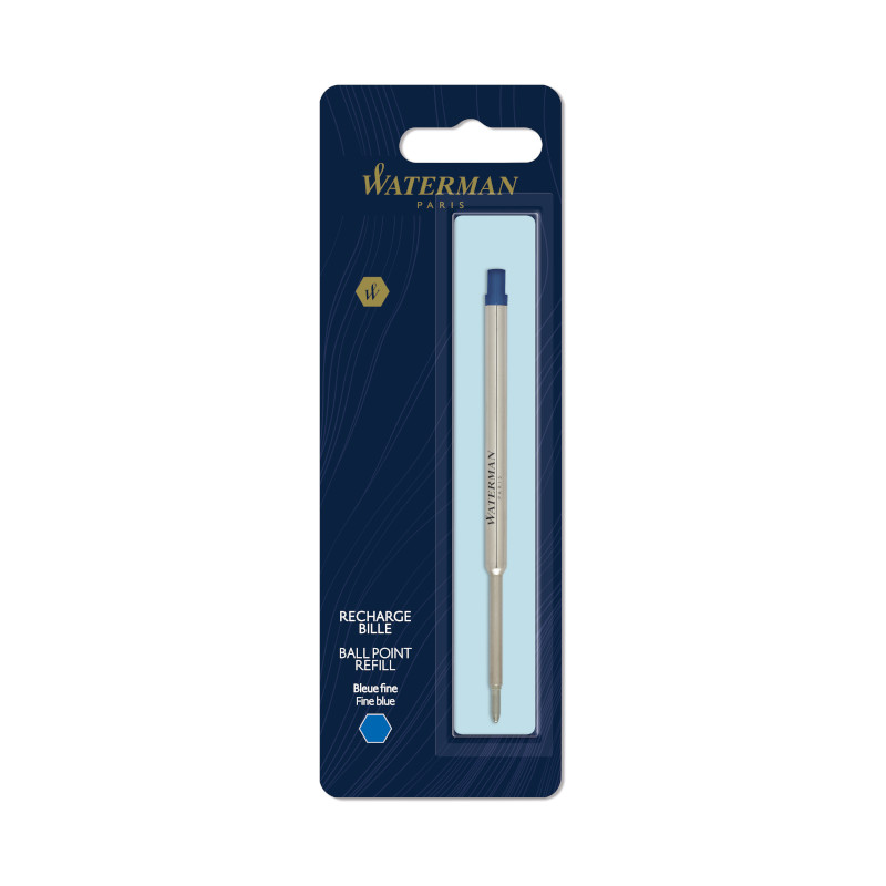 Image of Refill Waterman Ballpen Standard Maxima Blue 1-Blister F 1964016 3501179640167