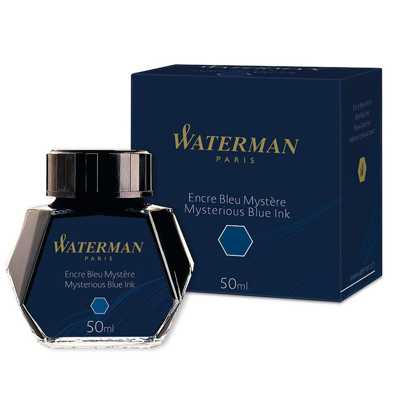Image of Bläck Waterman bottle Mysterious Blue (former: BlueBlack) S0110790 3034325106694