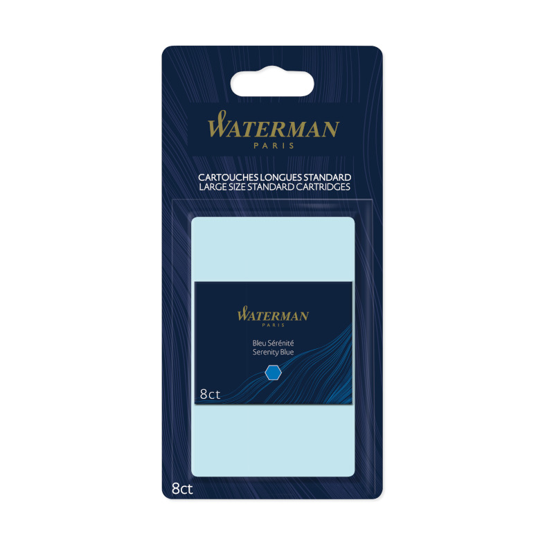 Image of Bläckpatron Waterman Cartridges Florida Blue large size Std. B S0713021 3501170713020