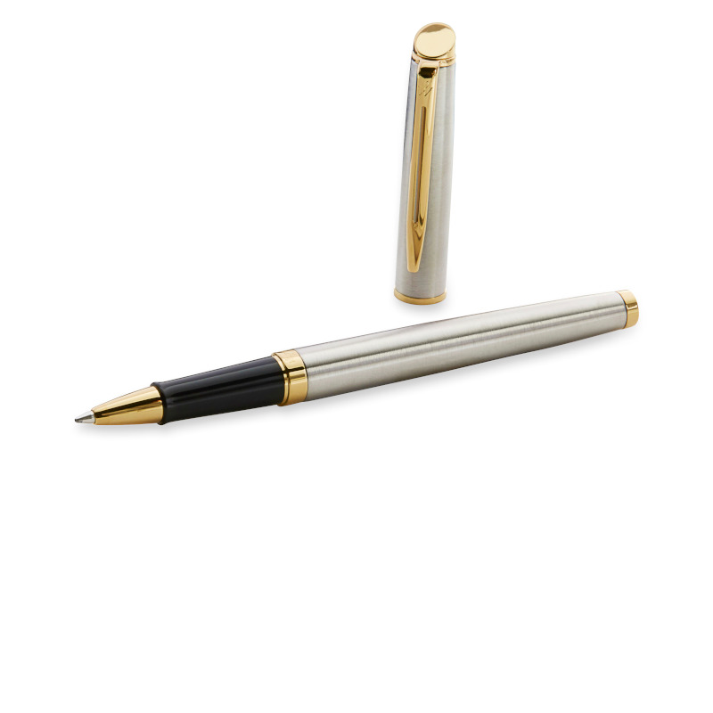 Image of Rollerballpenna Waterman Hémisphère Stainless Steel G.T Rollerball F Black S0920350 3501170920350
