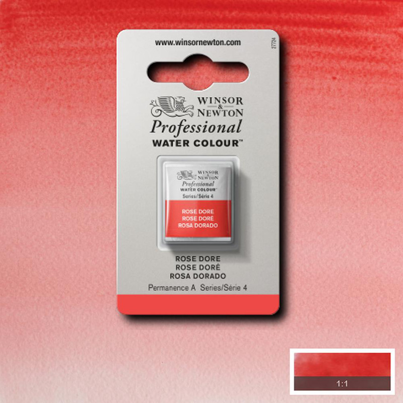 Image of Akvarellfärg Winsor & Newton Prof. 1/2-kopp  Rose dore 576 S4 101576 094376550665