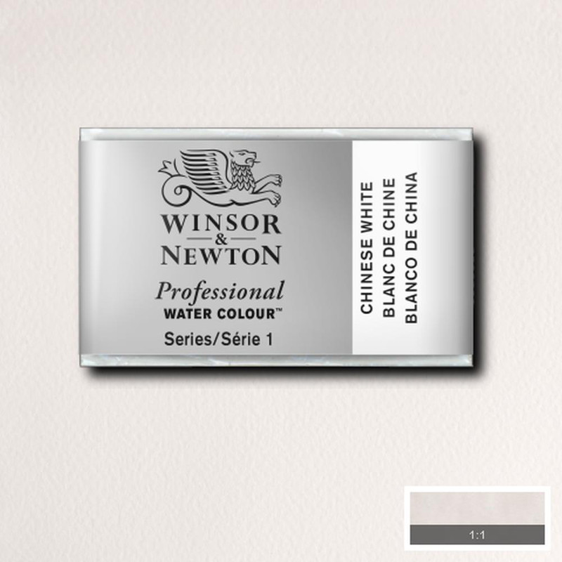 Image of Akvarellfärg Winsor & Newton Prof. 1/1-kopp  Perm chinese white 150 S1 100150 094376551129