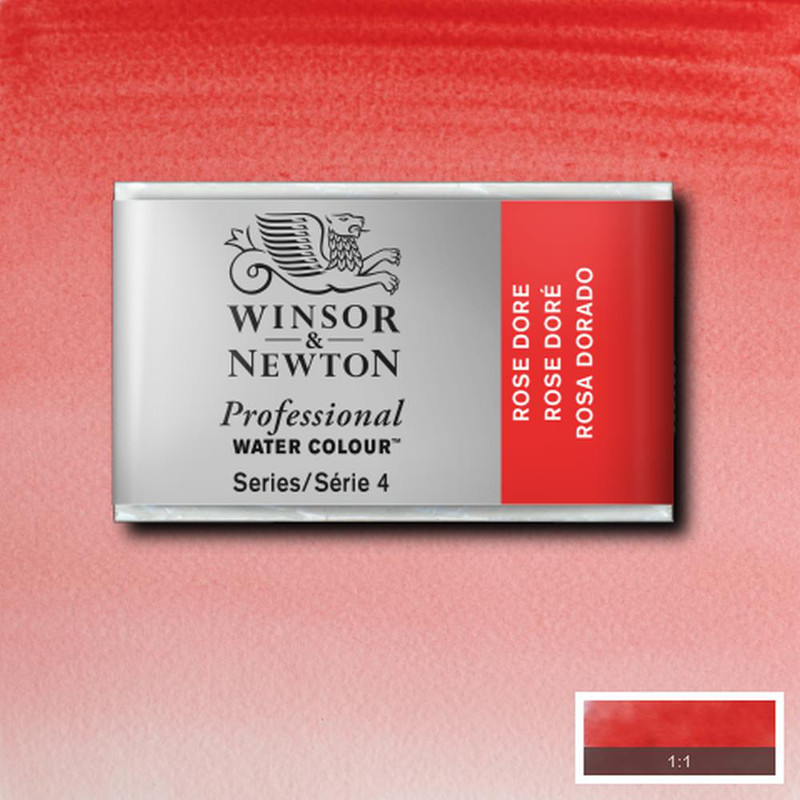 Image of Akvarellfärg Winsor & Newton Prof. 1/1-kopp  Rose dore 576 S4 100576 094376551563