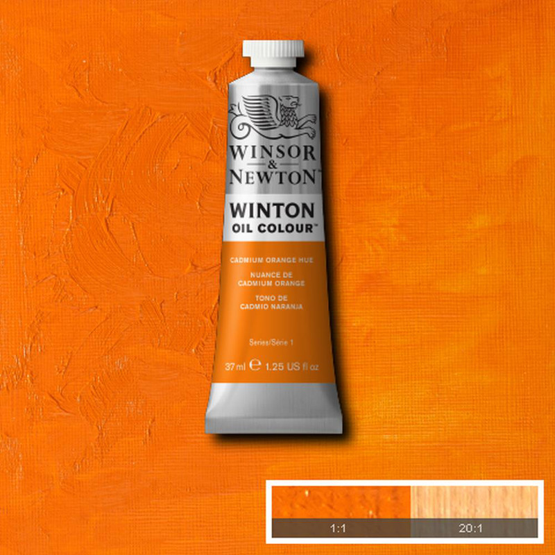 Image of Oljefärg Winton 37ml  Cadmium orange hue  090 (3F) 1414090 094376711295