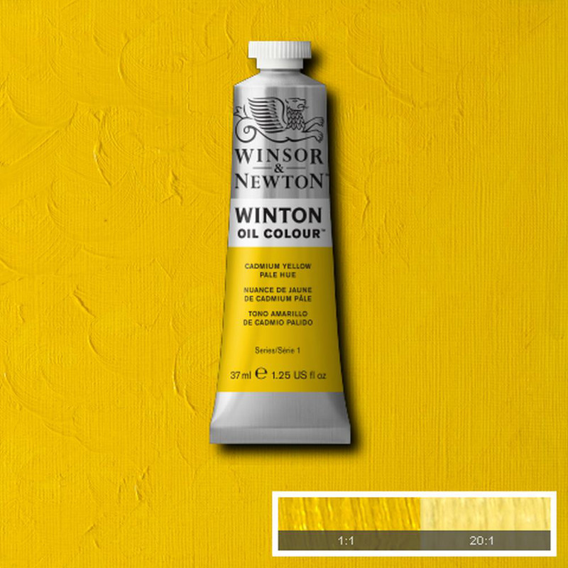 Image of Oljefärg Winton 37ml  Cadmium yellow pale hue  119 (3F) 1414119 094376711387