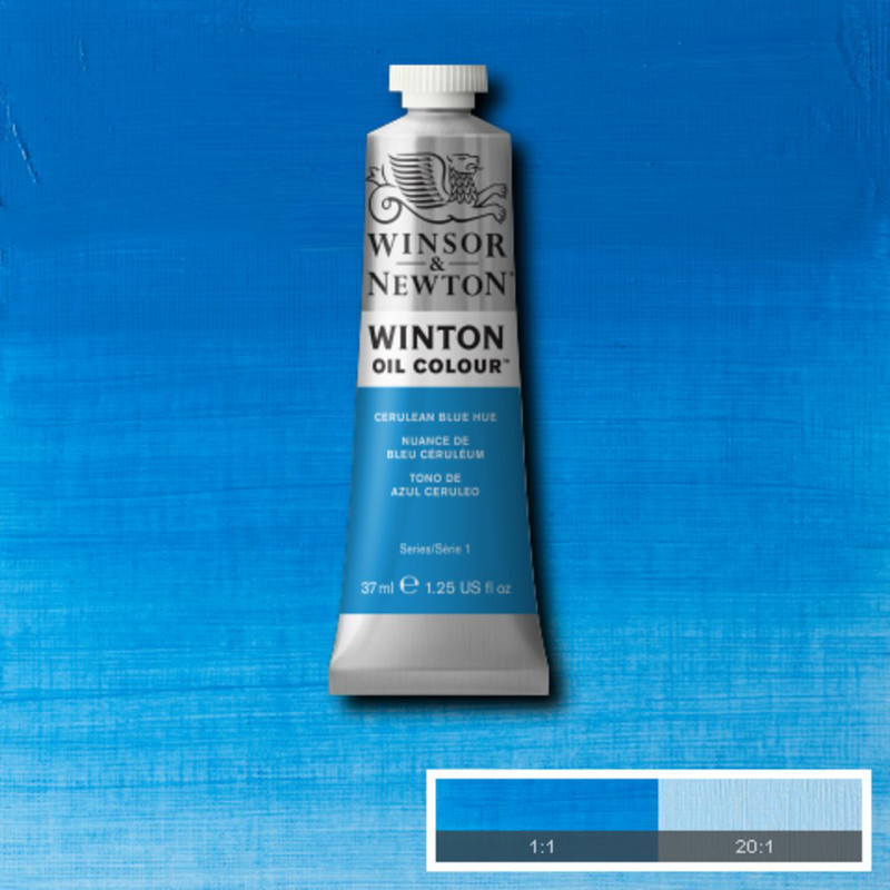 Image of Oljefärg Winton 37ml  Cerulean blue hue  138 (3F) 1414138 094376711400