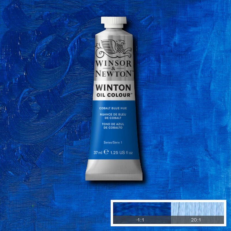 Image of Oljefärg Winton 37ml  Cobalt blue hue  179 (3F) 1414179 094376711424