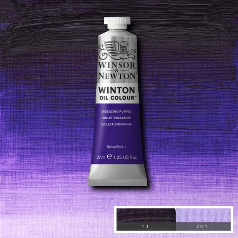Image of Oljefärg Winton 37ml  Dioxazine purple  229 (3F) 1414229 094376711448