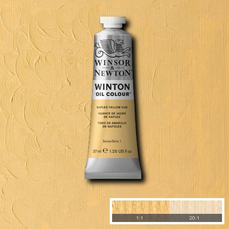 Image of Oljefärg Winton 37ml  Naples yellow hue  422 (3F) 1414422 094376711547