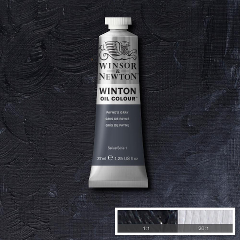 Image of Oljefärg Winton 37ml  Payne’s gray  465 (3F) 1414465 094376711561