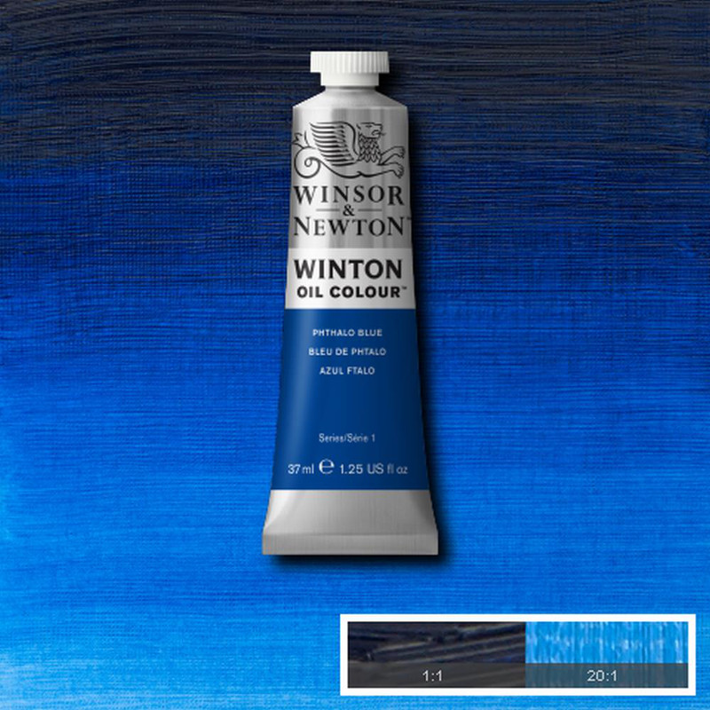 Image of Oljefärg Winton 37ml  Phthalo blue  516 (3F) * 1414516 094376711592