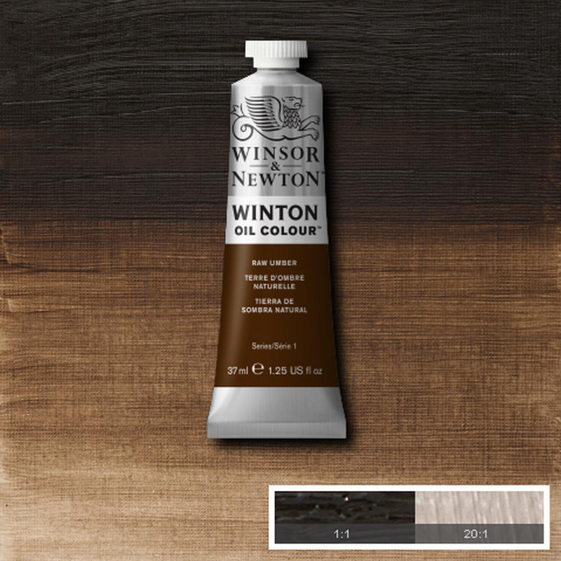 Image of Oljefärg Winton 37ml  Raw umber  554 (3F) * 1414554 094376711622