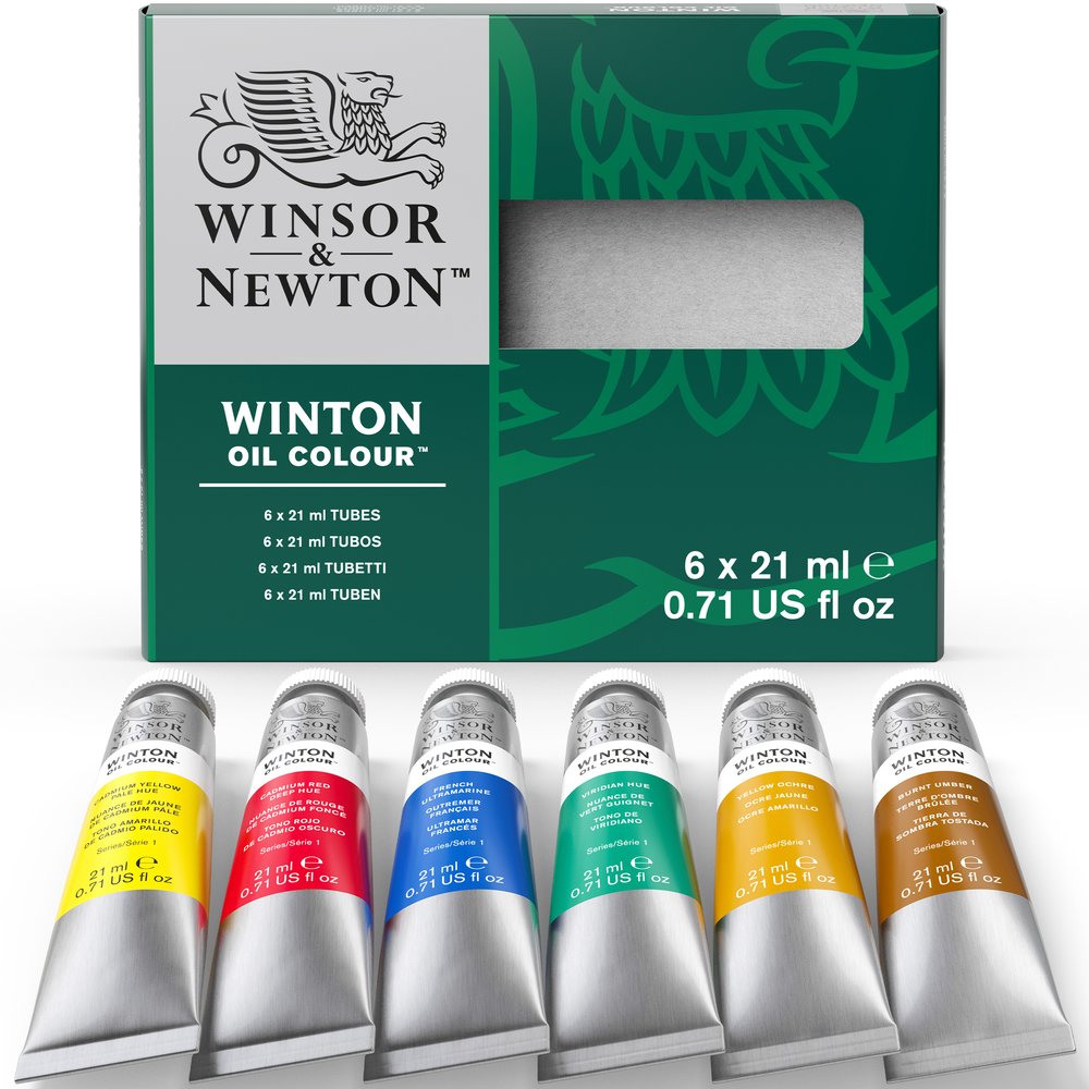 Image of Oljefärgset Winton tubset 6x21 ml 1490617 094376860764