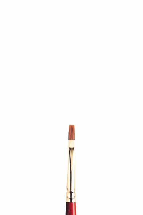 Image of Mård_Syntetpensel Sceptre Gold II S505 Flat långt skaft St 4 (3F) 5185704 094376863000