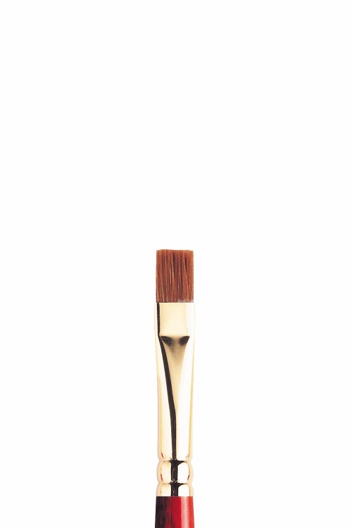 Image of Mård_Syntetpensel Sceptre Gold II S505 Flat långt skaft St 8 (3F) 5185708 094376863031