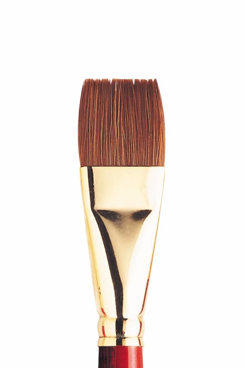 Image of Mård_Syntetpensel Sceptre Gold II S606 Flat St 1 25mm 5186775 094376863147