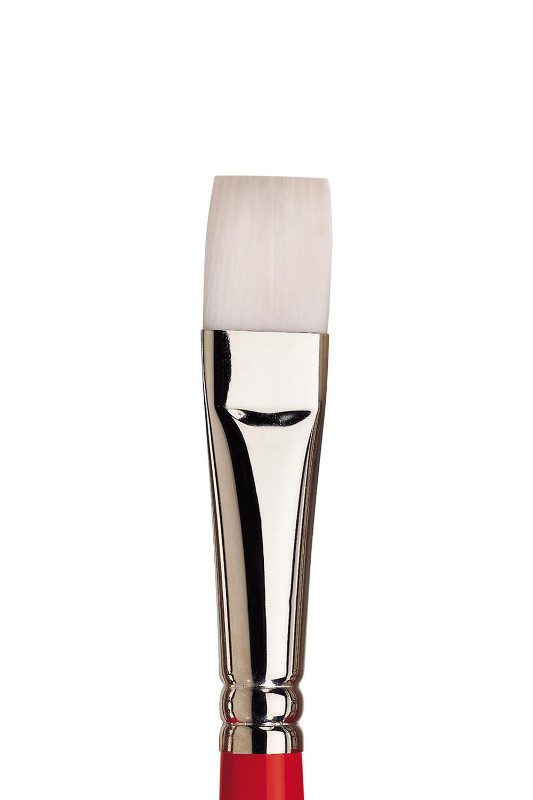 Image of Syntetpensel Winsor & Newton University S237 Flat lång skaft St 10 (3F) 5418010 094376864625