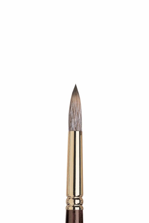 Image of Syntetpensel Winsor & Newton Monarch Rund St 12 5503012 094376866018