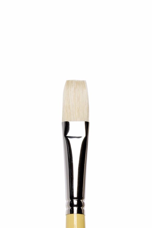 Image of Svinborstpensel Winsor & Newton Artist Lång Flat St 12 (3F) 5868012 094376873351