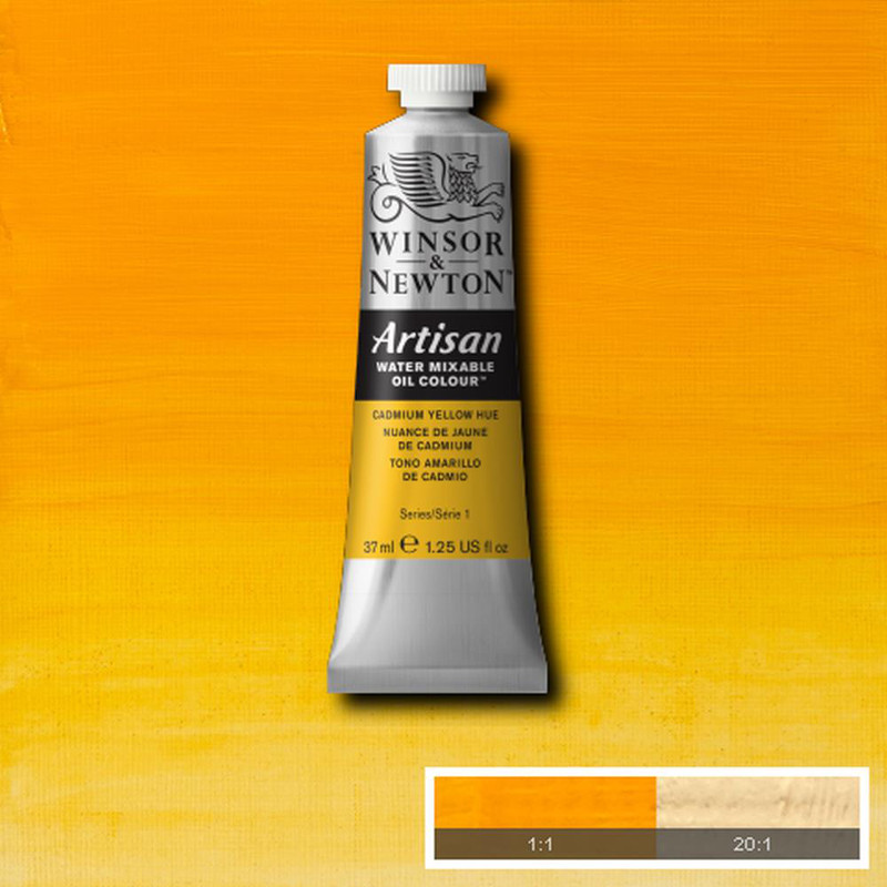 Image of Oljefärg (vattenlöslig) Artisan 37ml  Cadmium yellow hue 109 (3F) * S1 1514109 094376895902