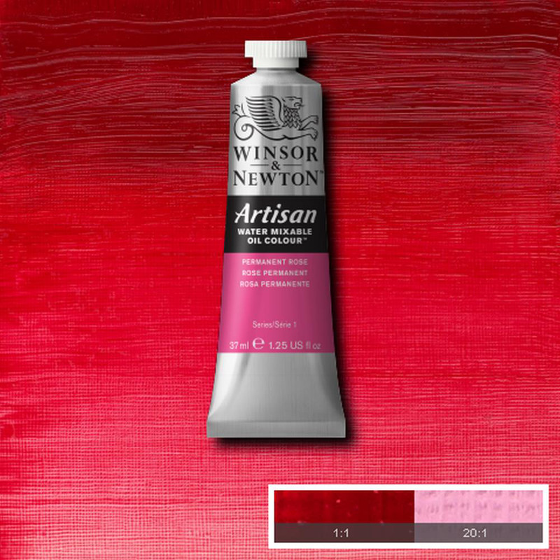Image of Oljefärg (vattenlöslig) Artisan 37ml  Permanent rose 502 (3F) * S1 1514502 094376895988