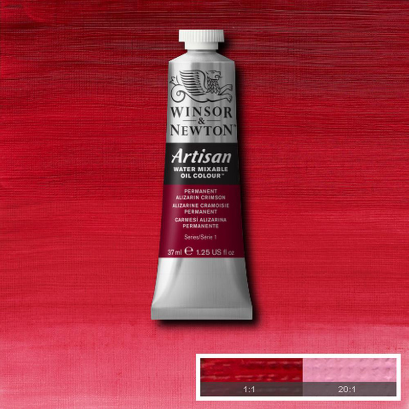 Image of Oljefärg (vattenlöslig) Artisan 37ml  Permanent alizarin crimson 468 (3F) * S1 1514468 094376895995