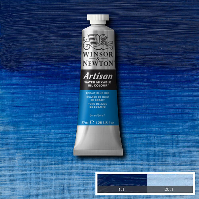 Image of Oljefärg (vattenlöslig) Artisan 37ml  Cobalt blue hue 179 (3F) S1 1514179 094376896053