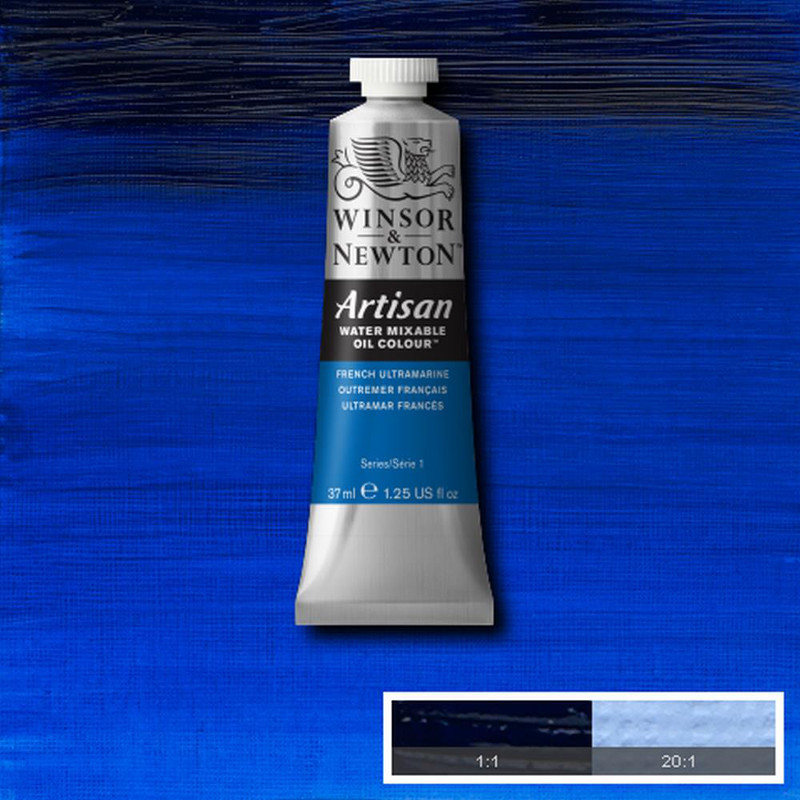Image of Oljefärg (vattenlöslig) Artisan 37ml  French ultramarine 263 (3F) * S1 1514263 094376896060