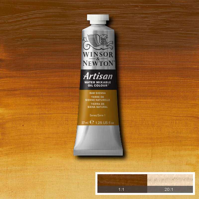 Image of Oljefärg (vattenlöslig) Artisan 37ml  Raw sienna 552 (3F) S1 1514552 094376896169