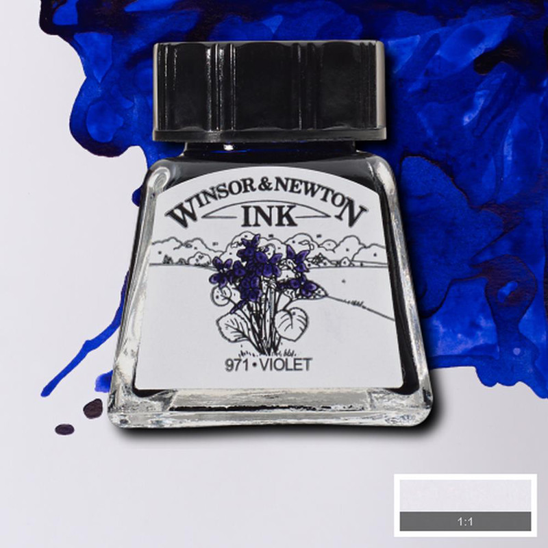 Image of Tusch Winsor & Newton 14ml  Violet 688 (6F) 1005688 094376896435
