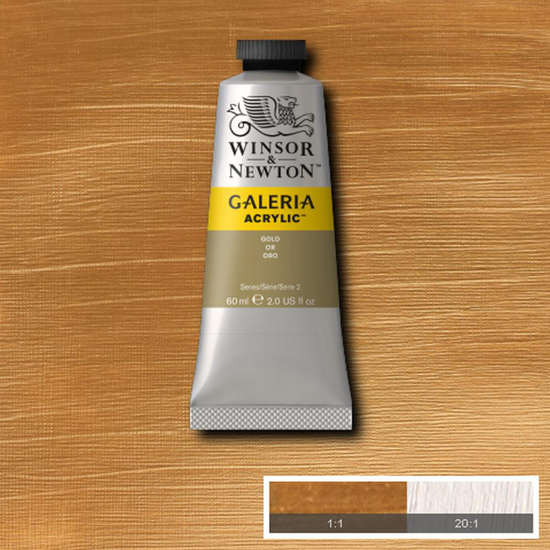 Image of Akrylfärg Galeria 60ml  Gold 283 (3F) 2120283 094376899399