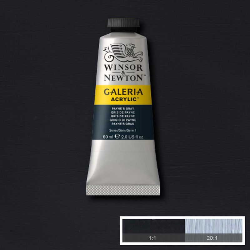Image of Akrylfärg Galeria 60ml  Payne’s gray 465 (3F) 2120465 094376899450