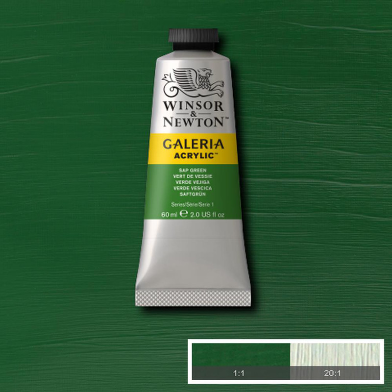 Image of Akrylfärg Galeria 60ml  Sap green 599 (3F) 2120599 094376899467