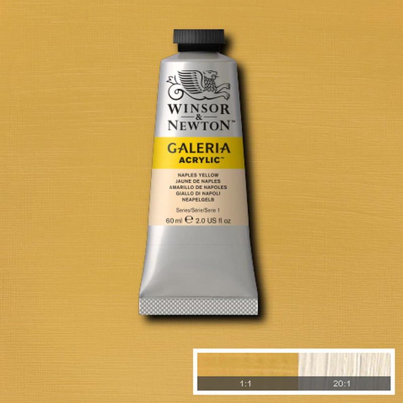 Image of Akrylfärg Galeria 60ml  Naples yellow 422 (3F) 2120422 094376899481