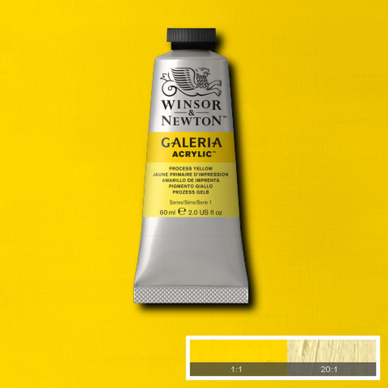 Image of Akrylfärg Galeria 60ml  Process yellow 537 (3F) * 2120537 094376899511
