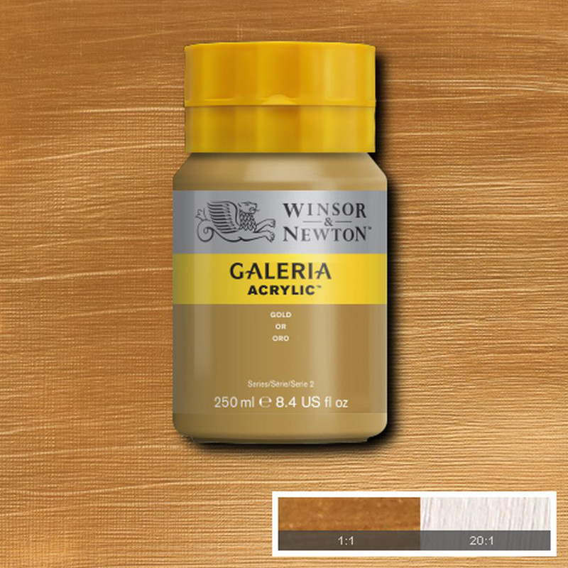 Image of Akrylfärg Galeria 250ml  Gold 283 2137283 884955101131