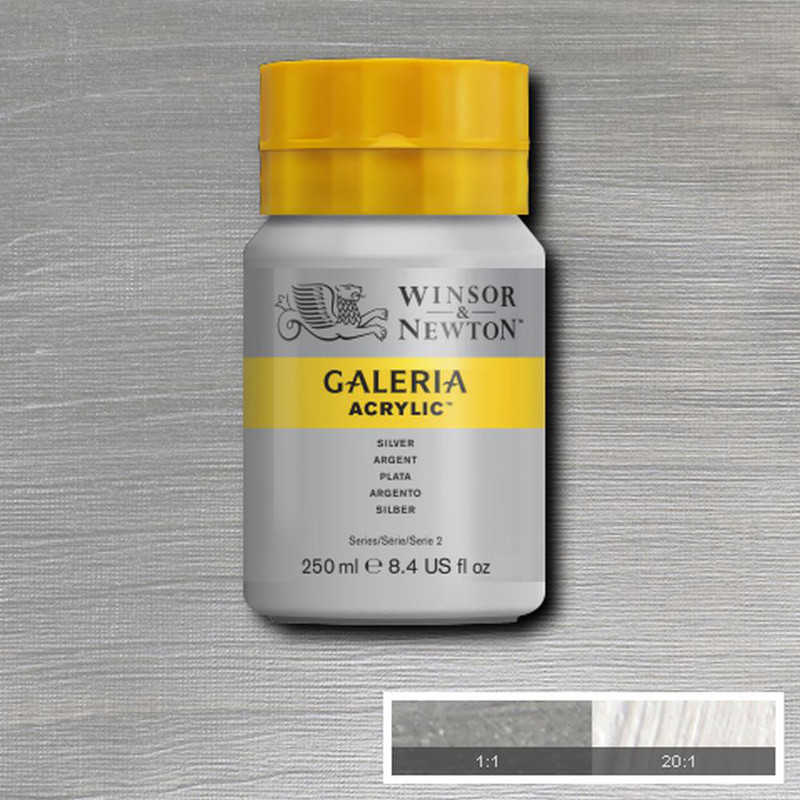 Image of Akrylfärg Galeria 250ml  Silver 617 2137617 094376899566