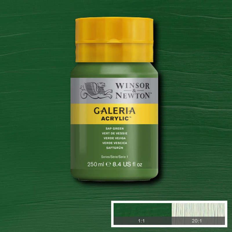 Image of Akrylfärg Galeria 250ml  Sap green   599 2137599 884955101445