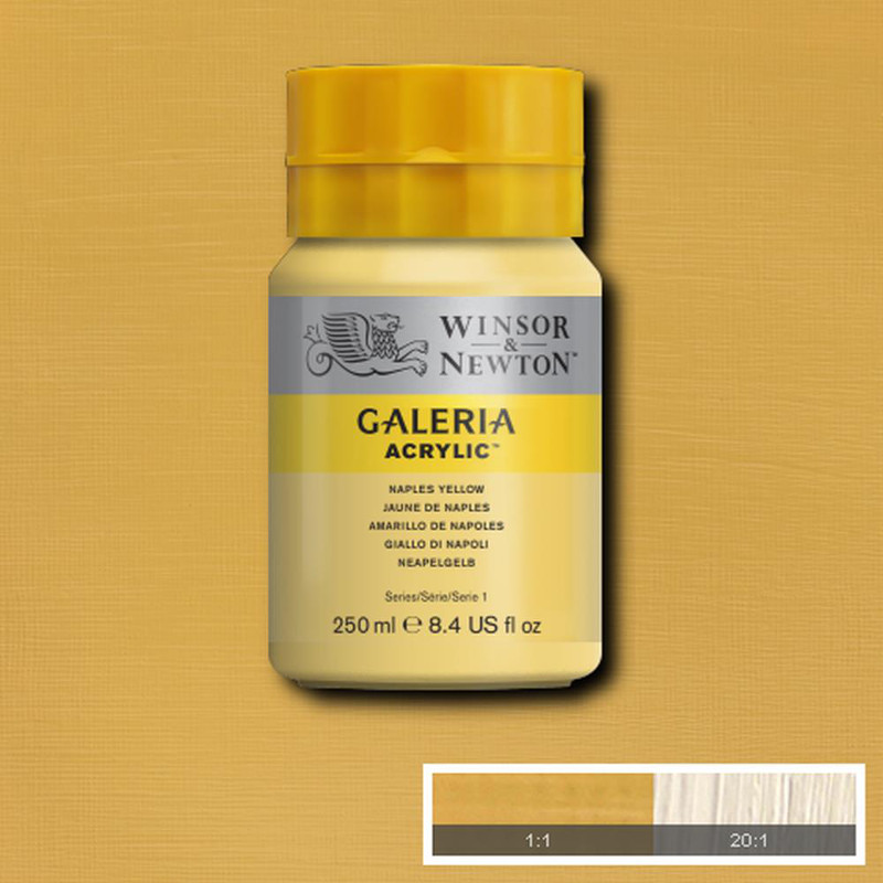 Image of Akrylfärg Galeria 250ml  Naples yellow 422 2137422 094376899634
