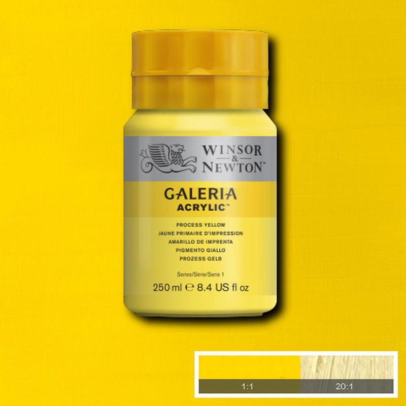 Image of Akrylfärg Galeria 250ml  Process yellow 537 2137537 094376899665