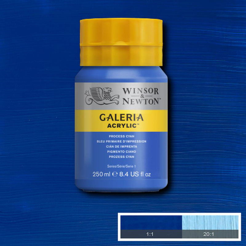 Image of Akrylfärg Galeria 250ml  Process cyan 535 * 2137535 094376899672