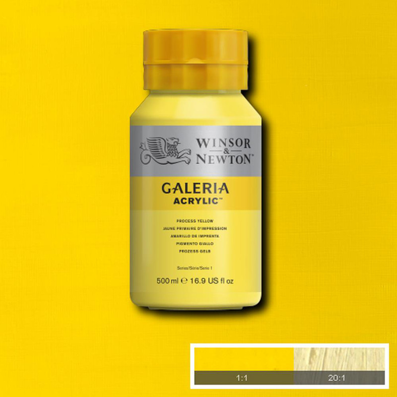 Image of Akrylfärg Galeria 500ml  Process yellow 537 2150537 094376899818