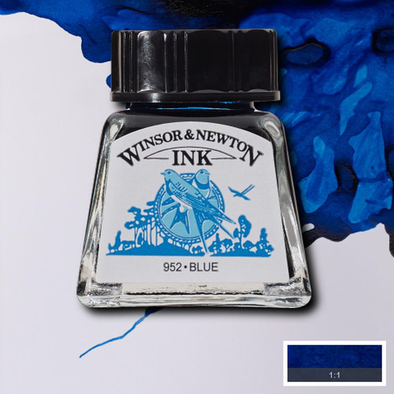 Image of Tusch Winsor & Newton 14ml  Blue 032 (6F) 1005032 094376899887