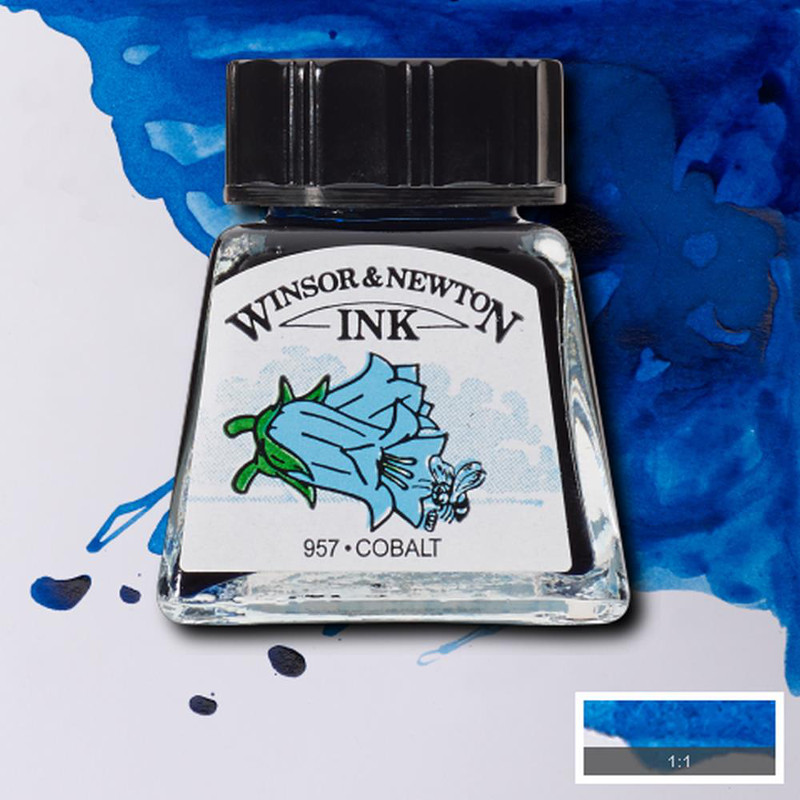 Image of Tusch Winsor & Newton 14ml  Cobalt 176 (6F) 1005176 094376899917