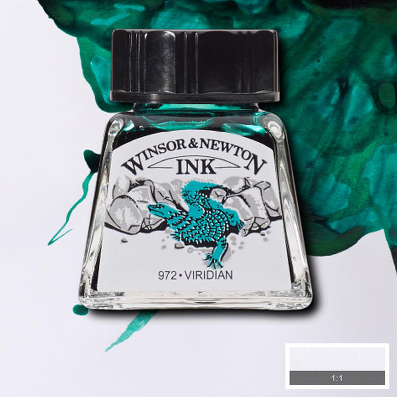 Image of Tusch Winsor & Newton 14ml  Viridian 692 (6F) 1005692 094376899986