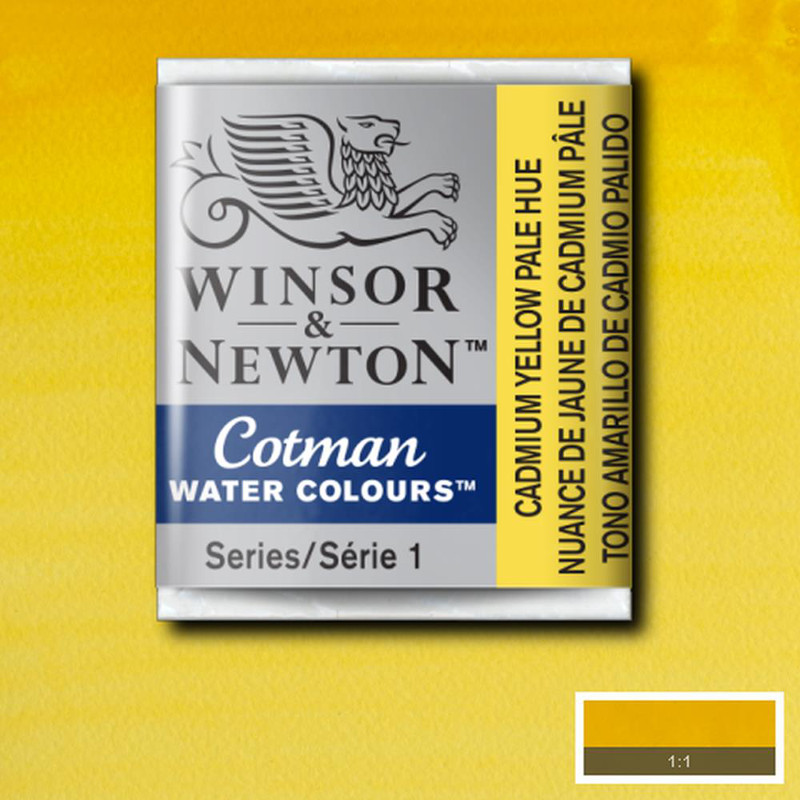 Image of Akvarellfärg Cotman 1/2-kopp  Cadmium yellow pale hue 119 0301119 094376901504