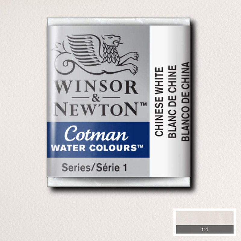 Image of Akvarellfärg Cotman 1/2-kopp  Chinese white 150 0301150 094376901528